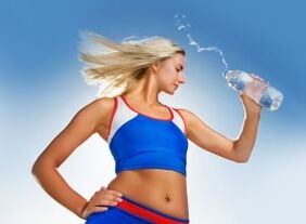 Drinking water for weight loss