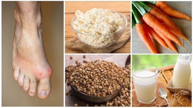 Diet against gout