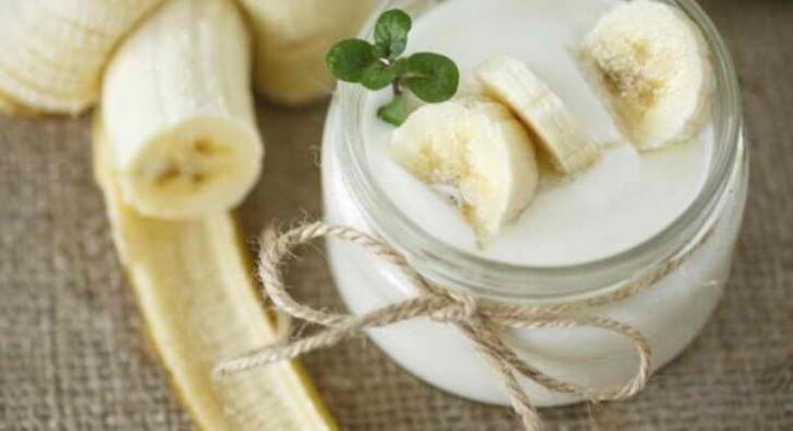 Kefir with banana