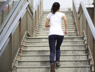 the stairs instead of the Elevator